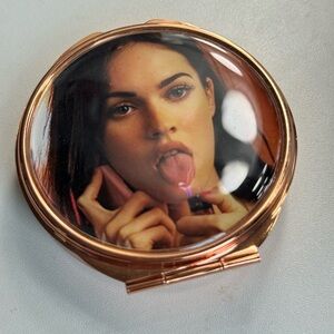 Megan fox / Jennifer’s body Rose Gold Compact Mirror
